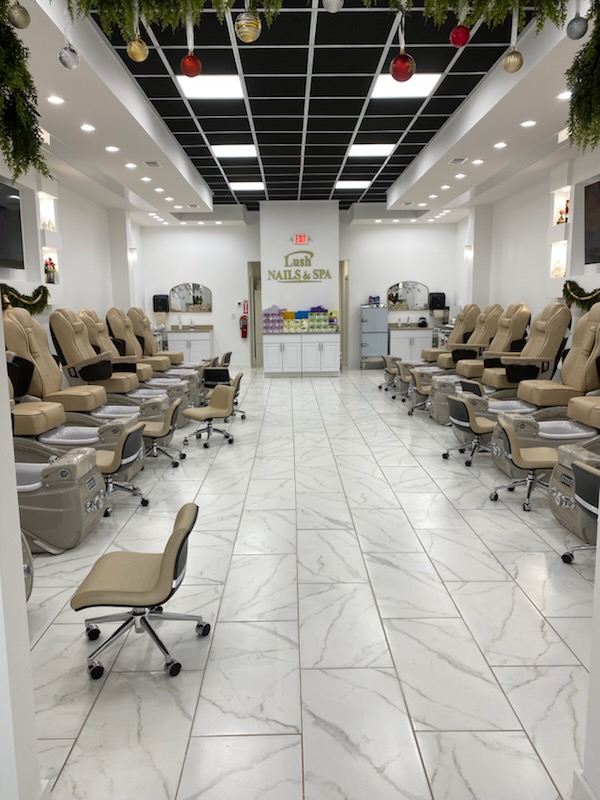 Lush Nails & Spa nail work in Columbia, South Carolina